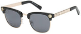 Polarized Rhinestone Clubmaster Sunglasses